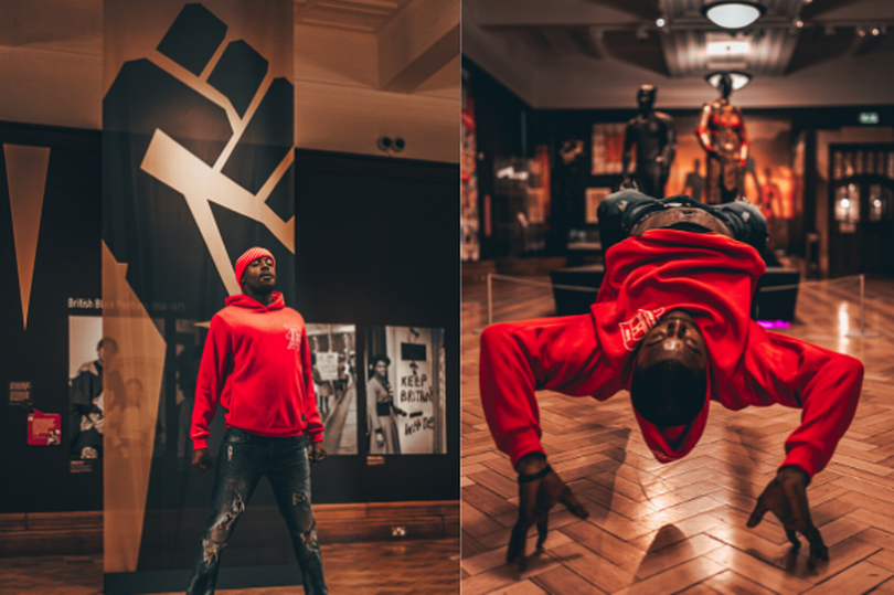 Pictures of black man dancing